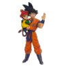 Figura Goku y Gohan 31cm de altura.