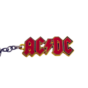 Llavero metálico AC/DC