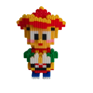 Lego Gohan 14cm altura 10cm ancho