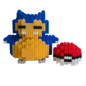 Lego Snorlax + pokebola