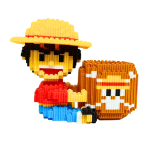 Lego Luffy mediano15cm altura y 20cm de ancho