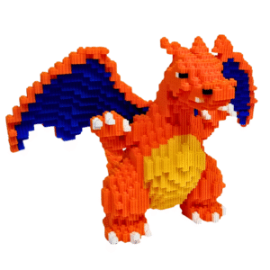 Lego Charizard Gigante 23cm altura.