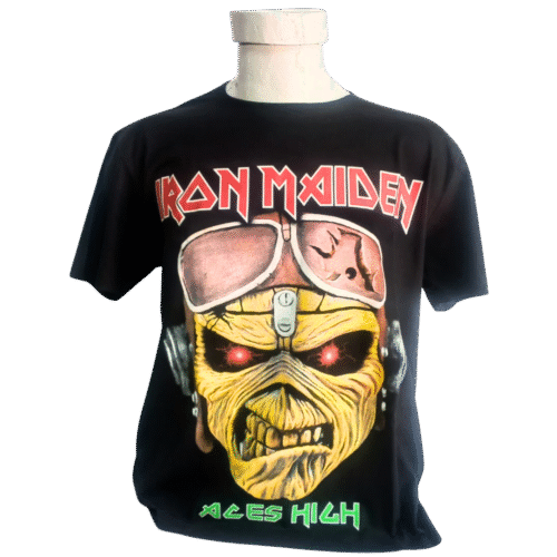 Polera Iron Maiden Aces High