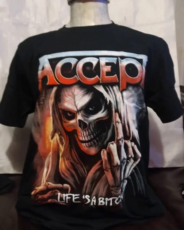 POLERA BANDA ACCEPT