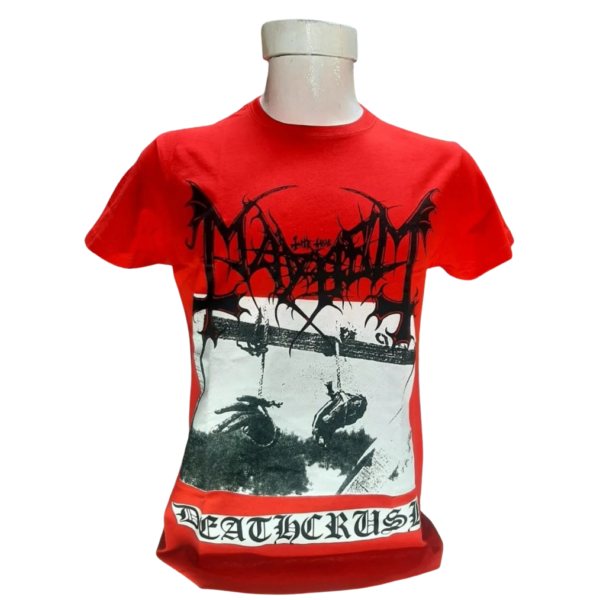 Polera roja Mayhem